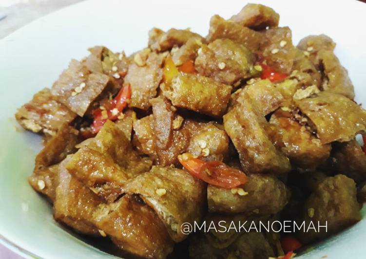 Langkah Mudah untuk Membuat Tahu kecap yang Enak