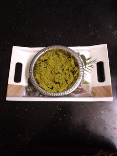 * தேங்காய், புதினா,கெட்டி துவையல் *(mint coconut thuvayal recipe in tamil) செய்முறை முக்கிய புகைப்படம்
