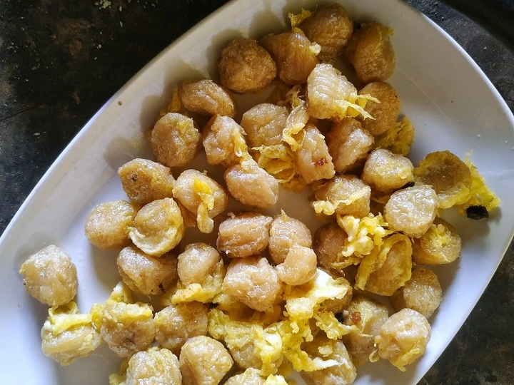 Cara Mudah Membikin Resep Bakso goreng lapis telur yang Bisa Manjain Lidah Anti Ribet, Mantap Sekali