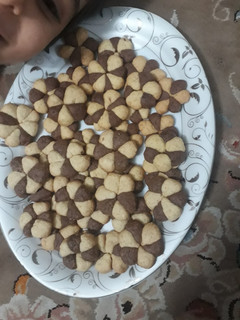 عکسی از دستور بیسکوییت های بای خانگی بدون فر