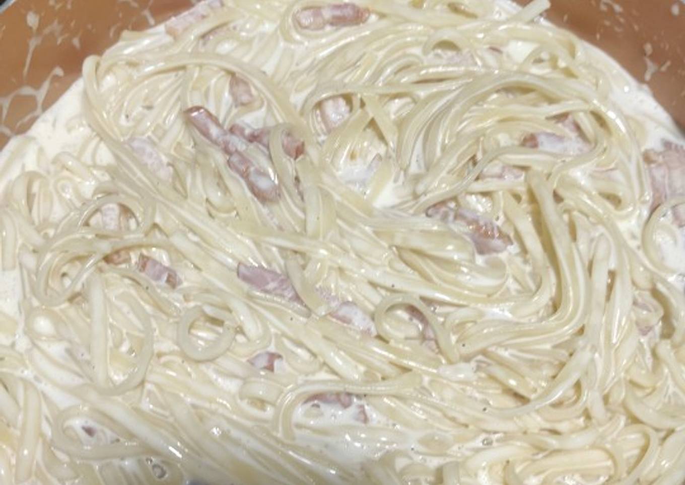 Espaguetis carbonara