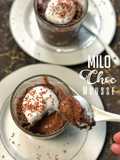 Milo Choc Mousse