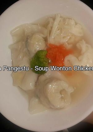Foto resep Soup Wonton Chicken Tofu
