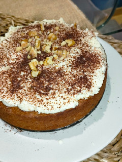 Una foto de Carrot cake
