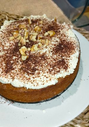 Una foto de Carrot cake