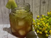 Gambar es melon serut tanpa syrup