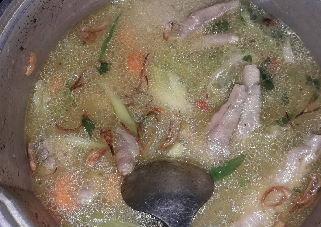 Sop ceker ayam