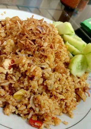 Foto resep Nasi goreng otak-otak bumbu racik instan