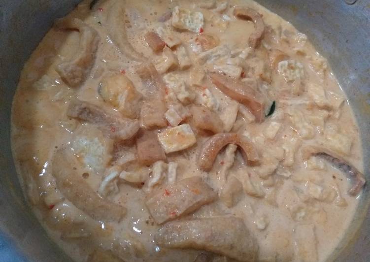 Bagaimana Membuat Jangan Tahu/Jangan Lombok yang Menggugah Selera