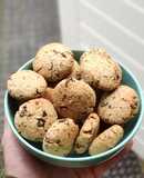 Almond chip cookies (glutenfree/vegetarian)