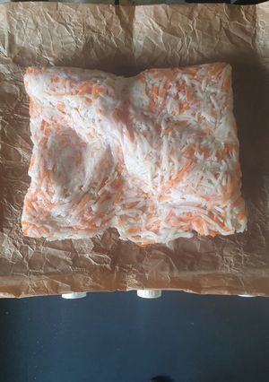A picture of Frozen raw Potato Carrot Rosti.