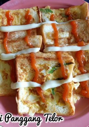 Foto resep Roti Panggang Telor