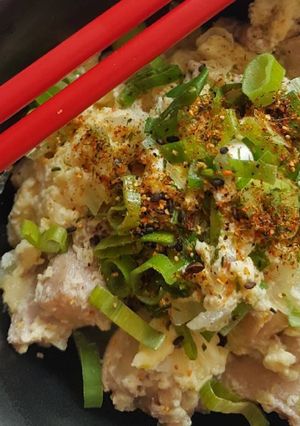 A picture of Oyakodon.