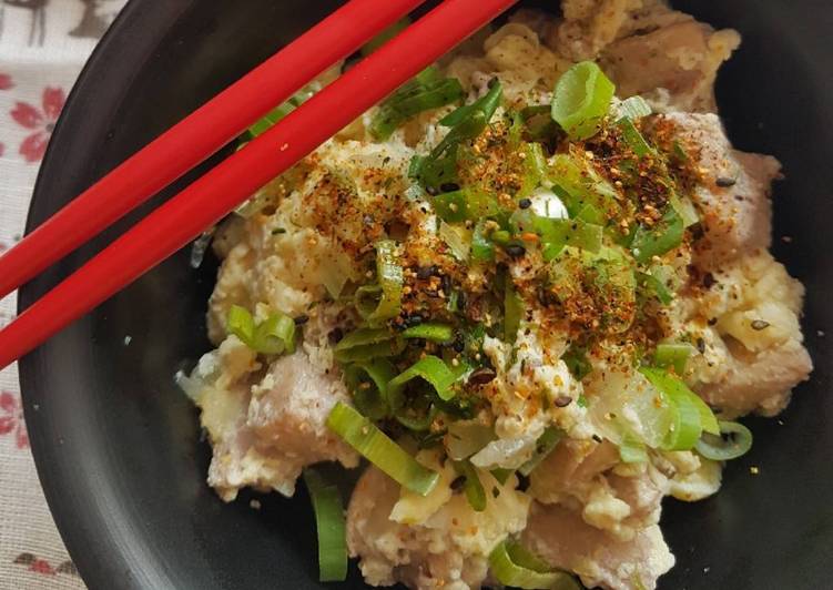 Steps to Make Speedy Oyakodon