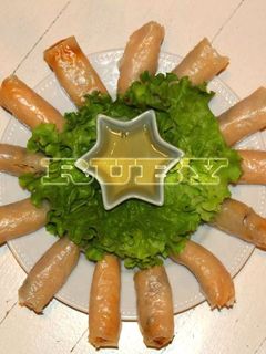 A picture of How to Bake Spring Rolls (Nem) in the Oven in 10 Minutes.