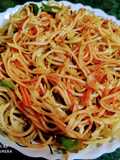 Breakfast veggies noodles