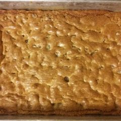 A picture of Double Chocolate Chip Cookie Bars.