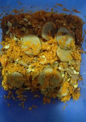 Foto resep Wortel(pengganti nasi) dan bakso