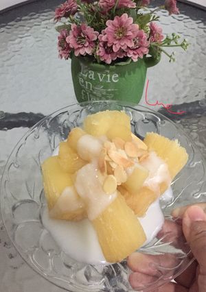 Foto resep Singkong Thailand dengan almond panggang