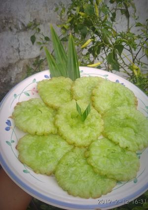 Foto resep Kue cucur pandan