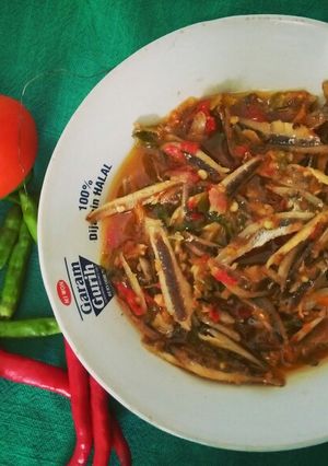 Foto resep Sambal Teri Joss khas Medan