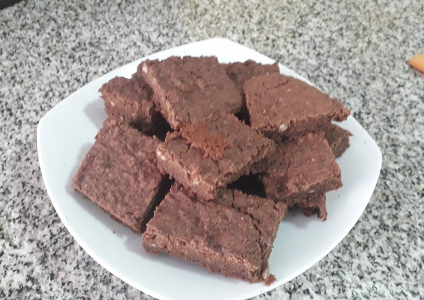 Brownies de lentejas