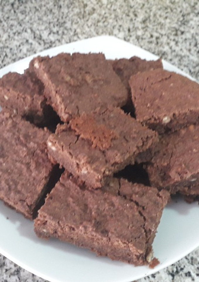 Una foto de Brownies de lentejas