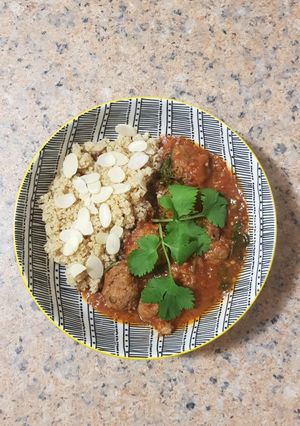 A picture of Moroccan Meatballs.