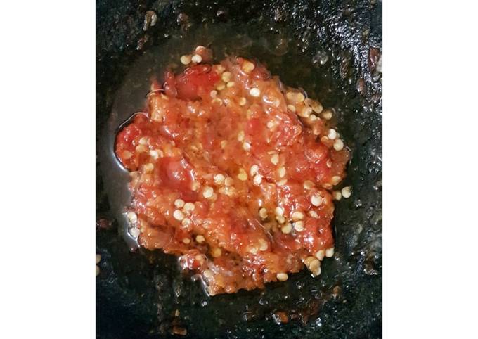 Sambal Korek ala Bebek H Slamet