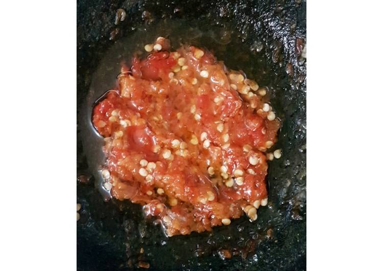 Resep: Sambal Korek ala Bebek H Slamet Irit Anti Gagal