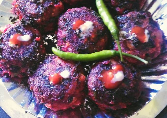 Beetroot and Tofu Kebabs Recipe
