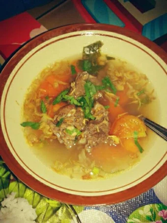 Langkah Gampang Menyiapkan Resep Sop buntut sapi yang Lezat Sekali