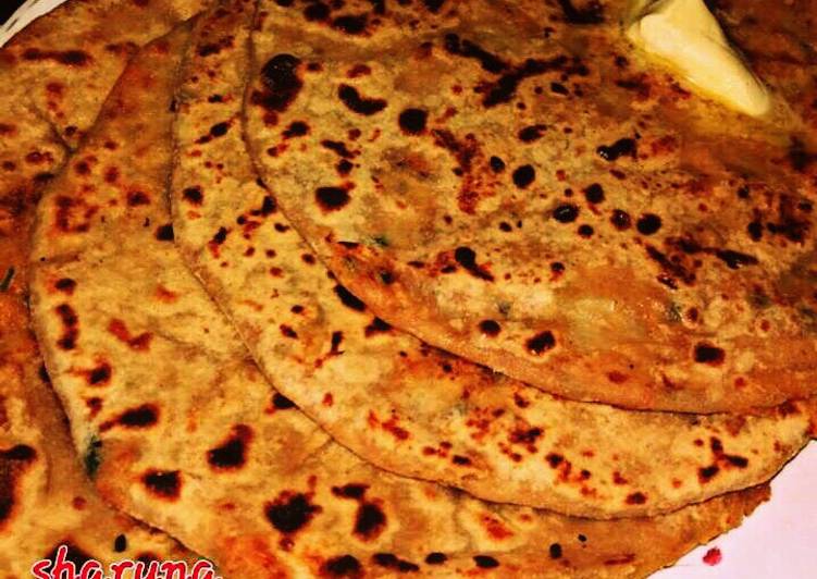 Recipe of Ultimate Rice Papad Paratha