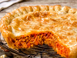 Tarta rápida de atún