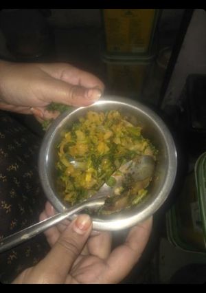मूली भाजी की सब्जी (mooli bhaji ki sabzi recipe in Hindi) रेसिपी मुख्य फोटो