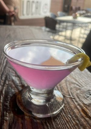 A picture of The Lavender Lemon Drop.