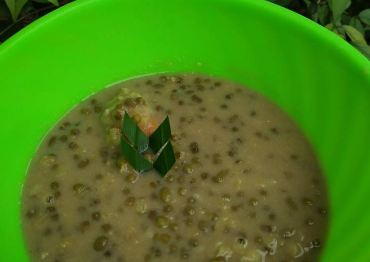 Cara Gampang Bikin Bubur kacang ijo durian 🤤, Praktis