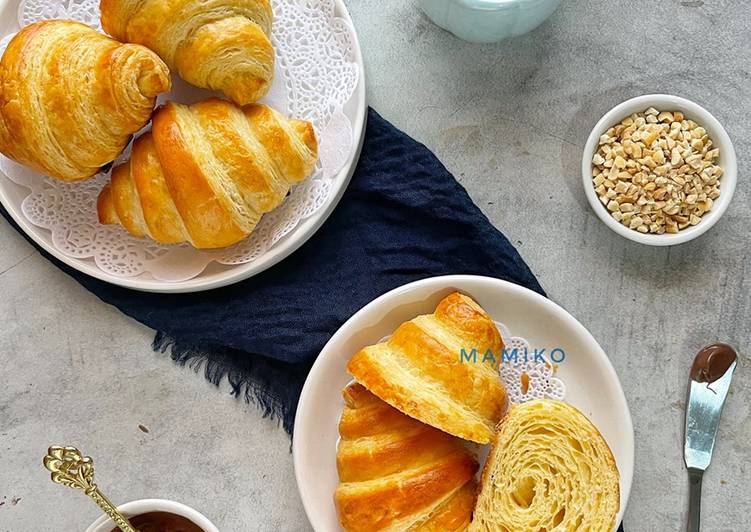 Resep Terbaru Croissant 3x Single Fold Ala Warteg