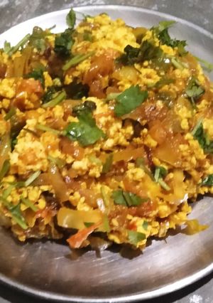 A picture of Paneer bhurji.