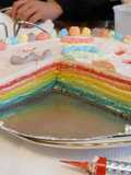 Torta arcoíris 🌈
