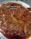 15:2:25 - Sambal tumis ikan bilis pedas manis