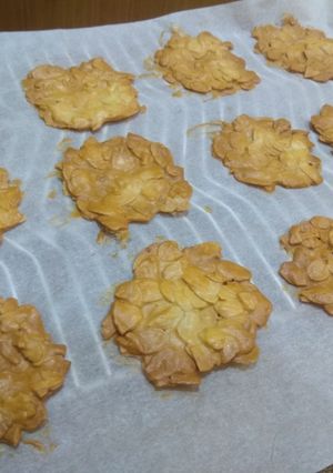 杏仁瓦片(小烤箱&大烤箱) 的食譜成品照片