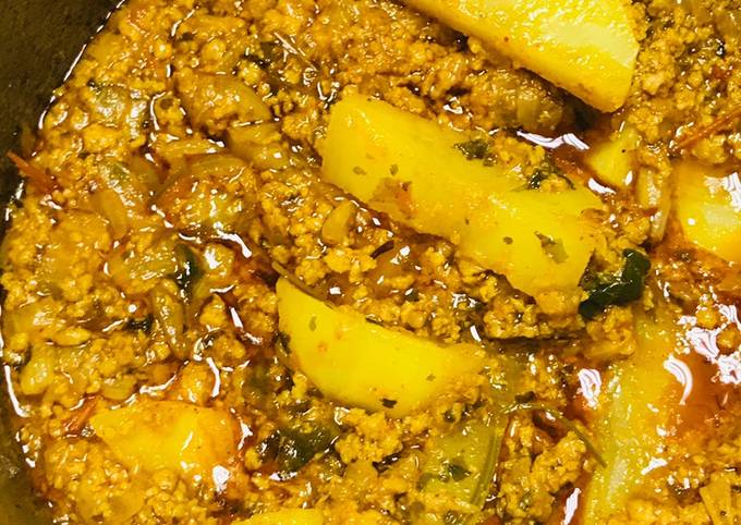 Recipe of Ultimate Aloo keema