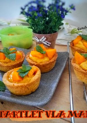 Foto resep Mini Tartlet Vla Mangga
