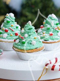 Foto resep Christmas Tree Tart