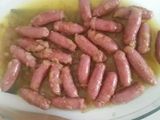 Salchichas de cerdo con cerveza 🐷 🍻