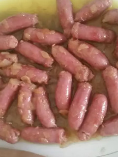 Una foto de Salchichas de cerdo con cerveza 🐷 🍻
