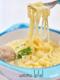 Foto resep Mie Tetek Baso untuk Batita-MPASI