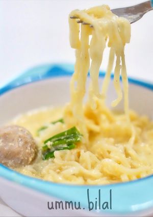 Foto resep Mie Tetek Baso untuk Batita-MPASI