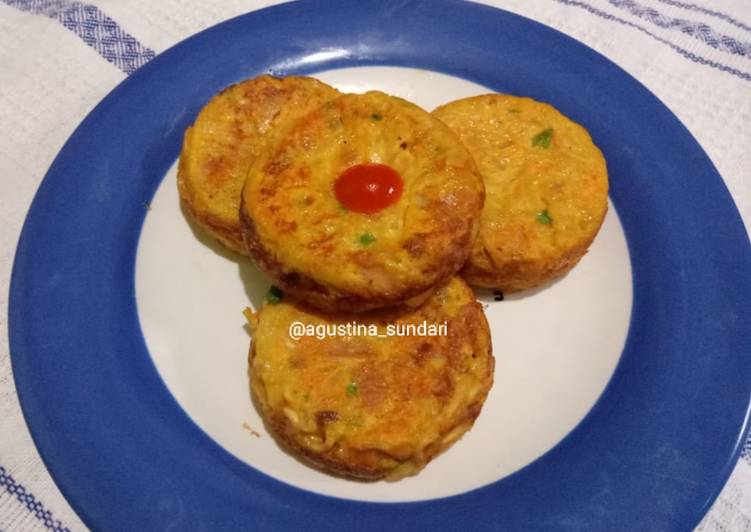 Resep: 181. Perkedel Mie yang Gurih